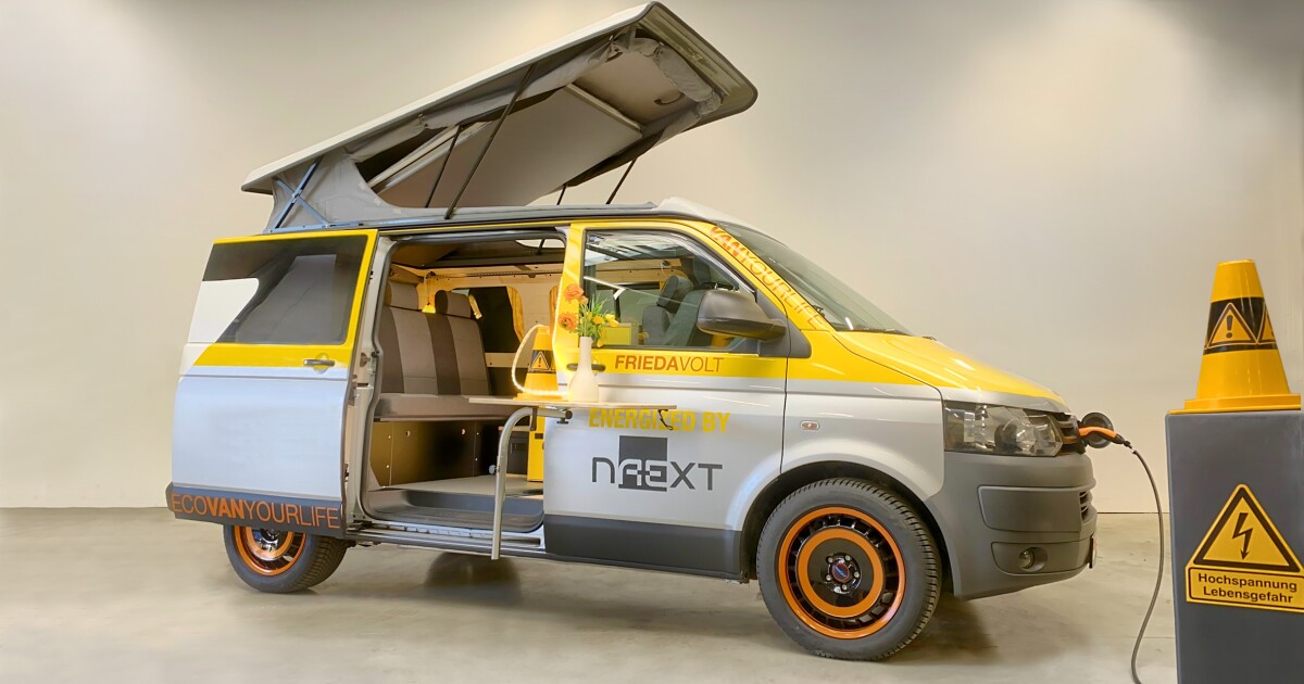 Vw camper best sale van electric conversion